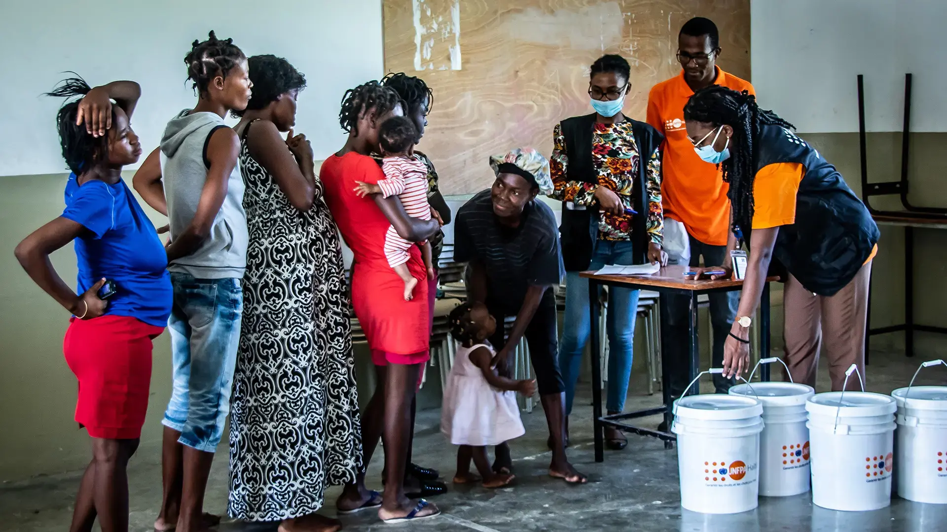 With your donation you will help UNFPA in its mission to: